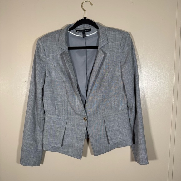 White House Black Market Jackets & Blazers - White House Black Market old money Blazer Jacket Grey Size 8